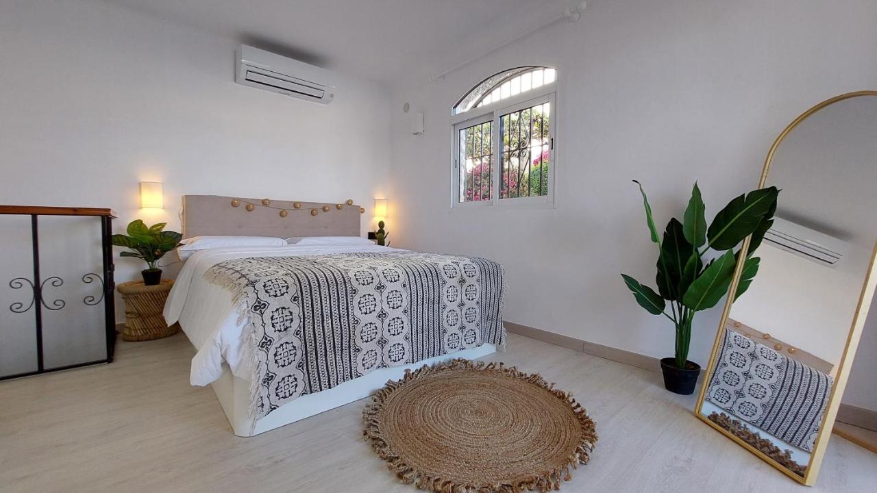 New Boho Home With Balcony, Private Garden And Communal Pool Nerja Luaran gambar