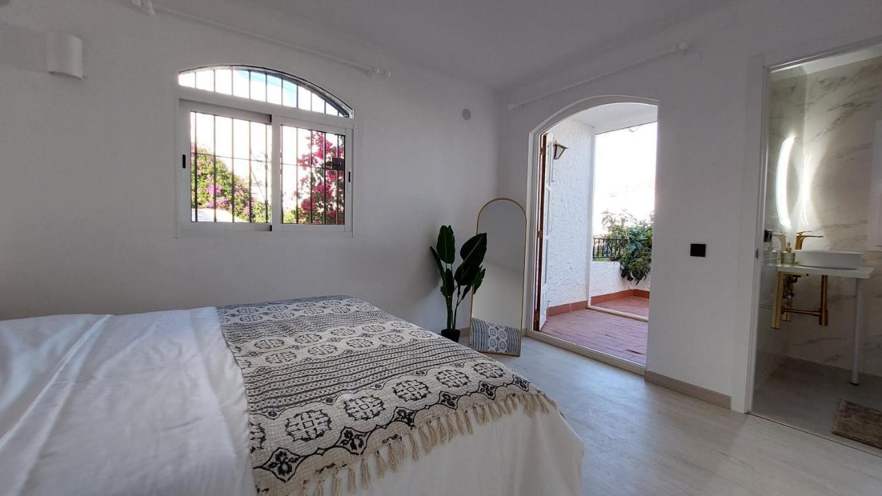 New Boho Home With Balcony, Private Garden And Communal Pool Nerja Luaran gambar