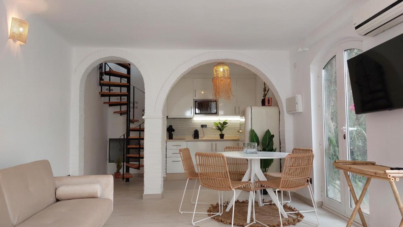 New Boho Home With Balcony, Private Garden And Communal Pool Nerja Luaran gambar