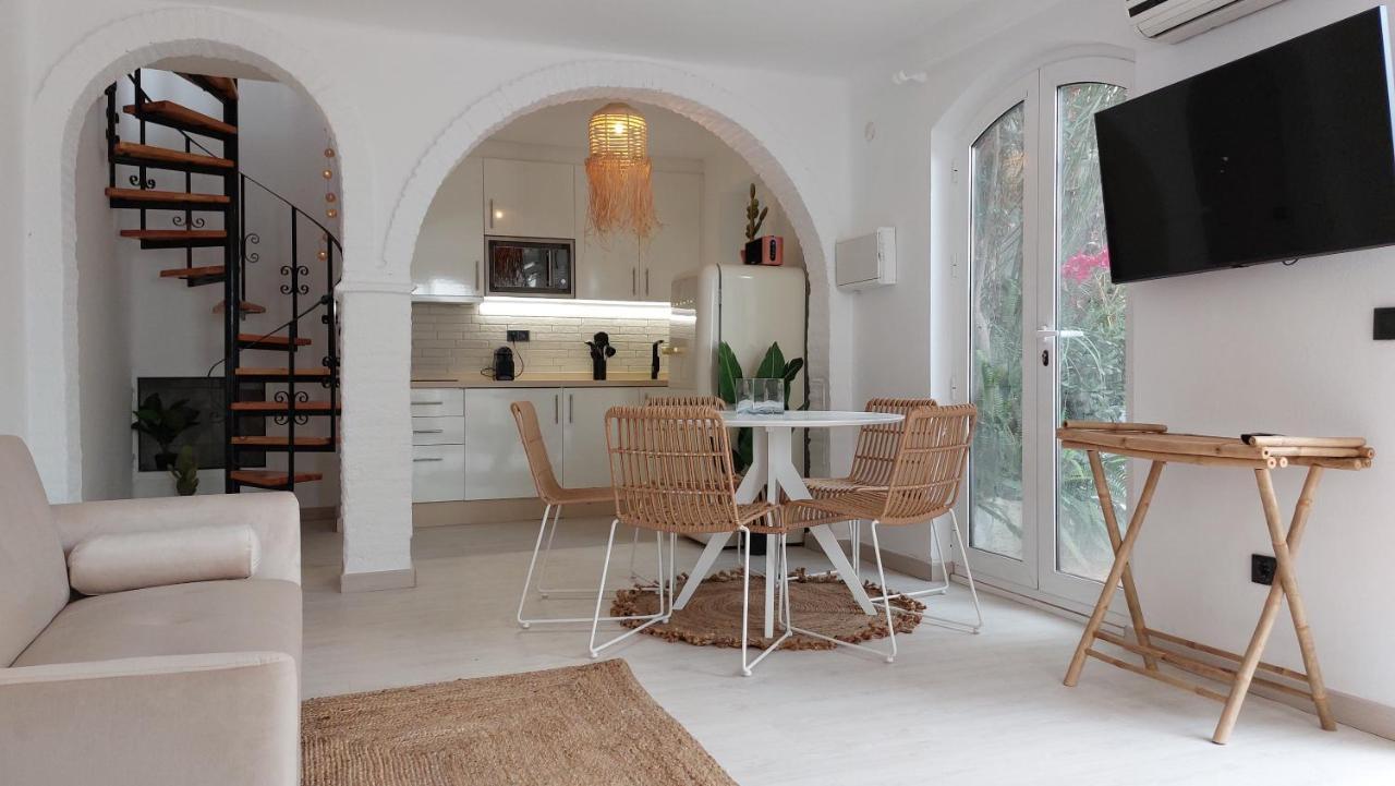 New Boho Home With Balcony, Private Garden And Communal Pool Nerja Luaran gambar